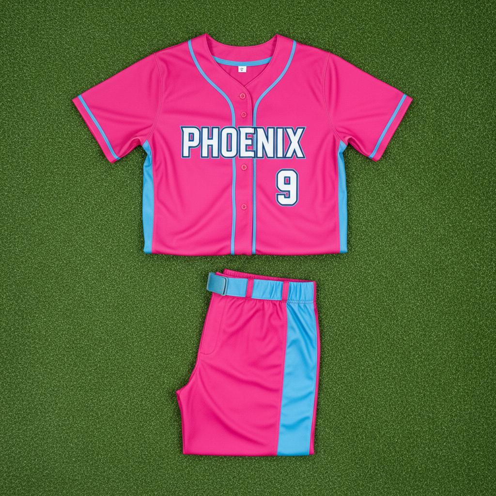 Pink Softball Set