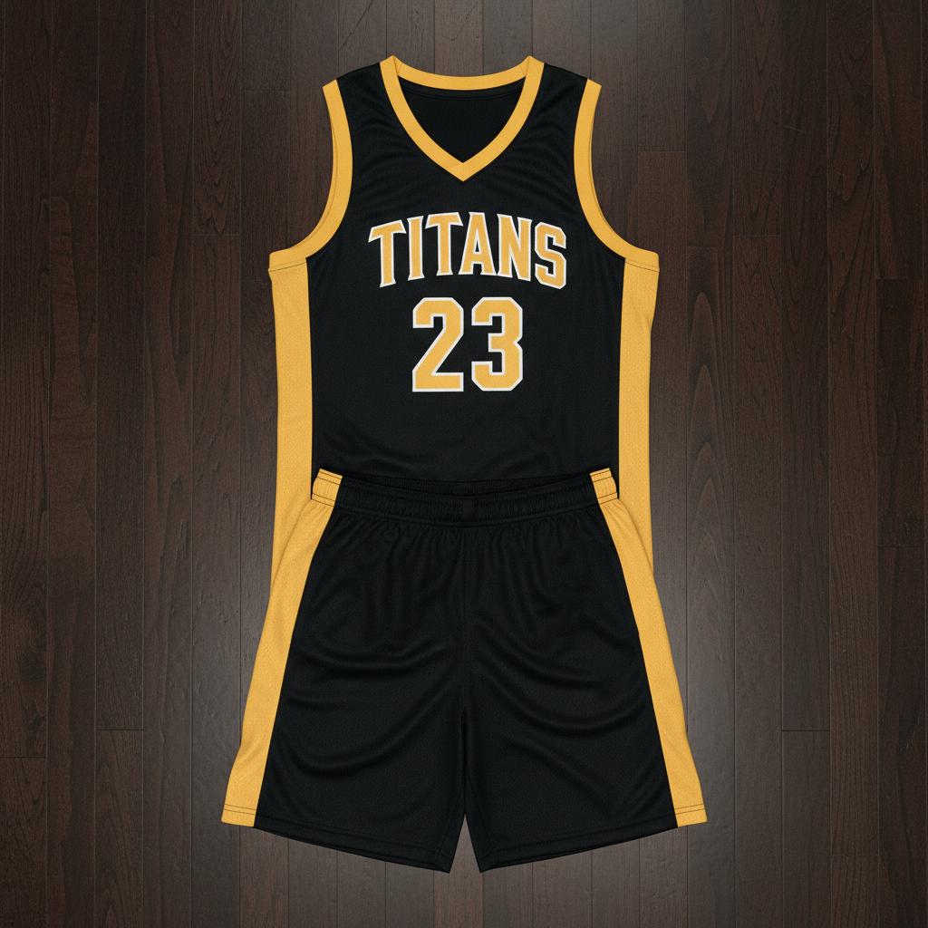 Custom basketball uniforms