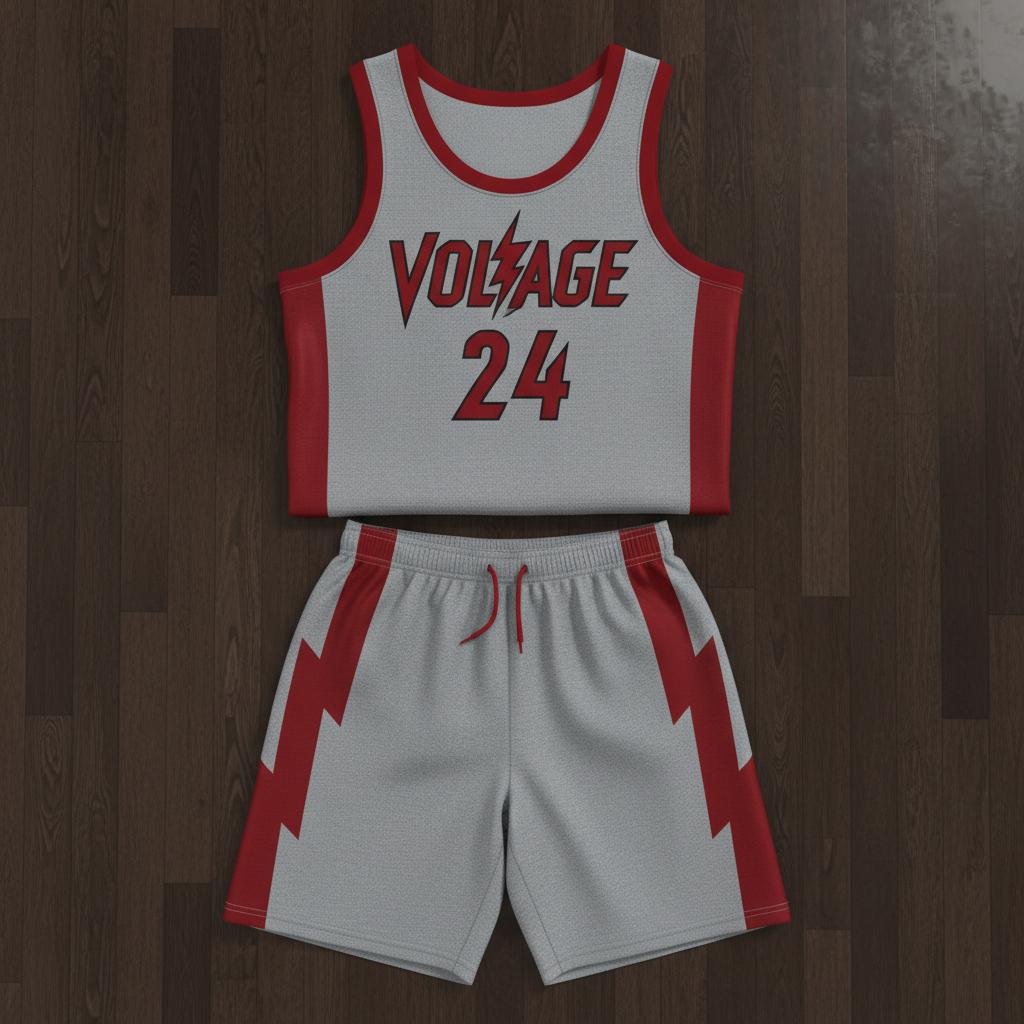 Grey Red Voltage