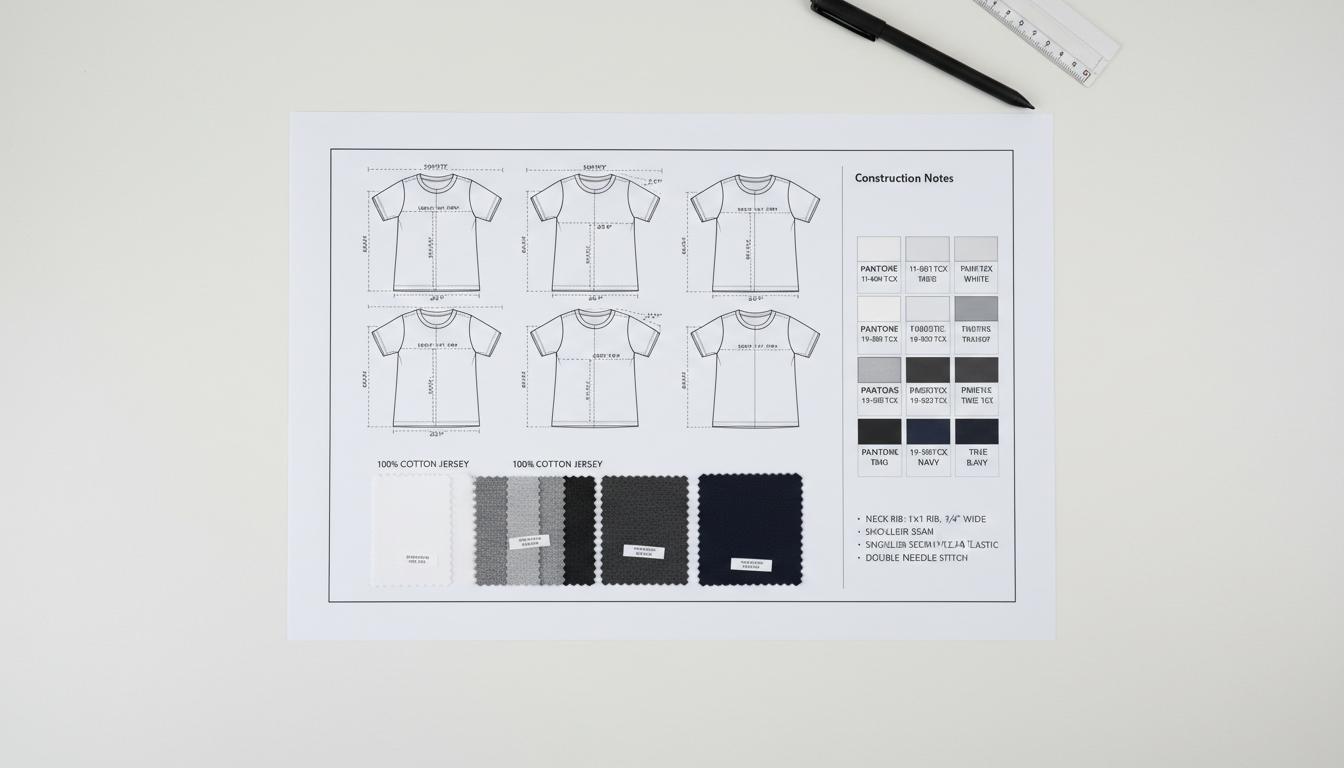 Tech Pack Clothing Manufacturing Guide