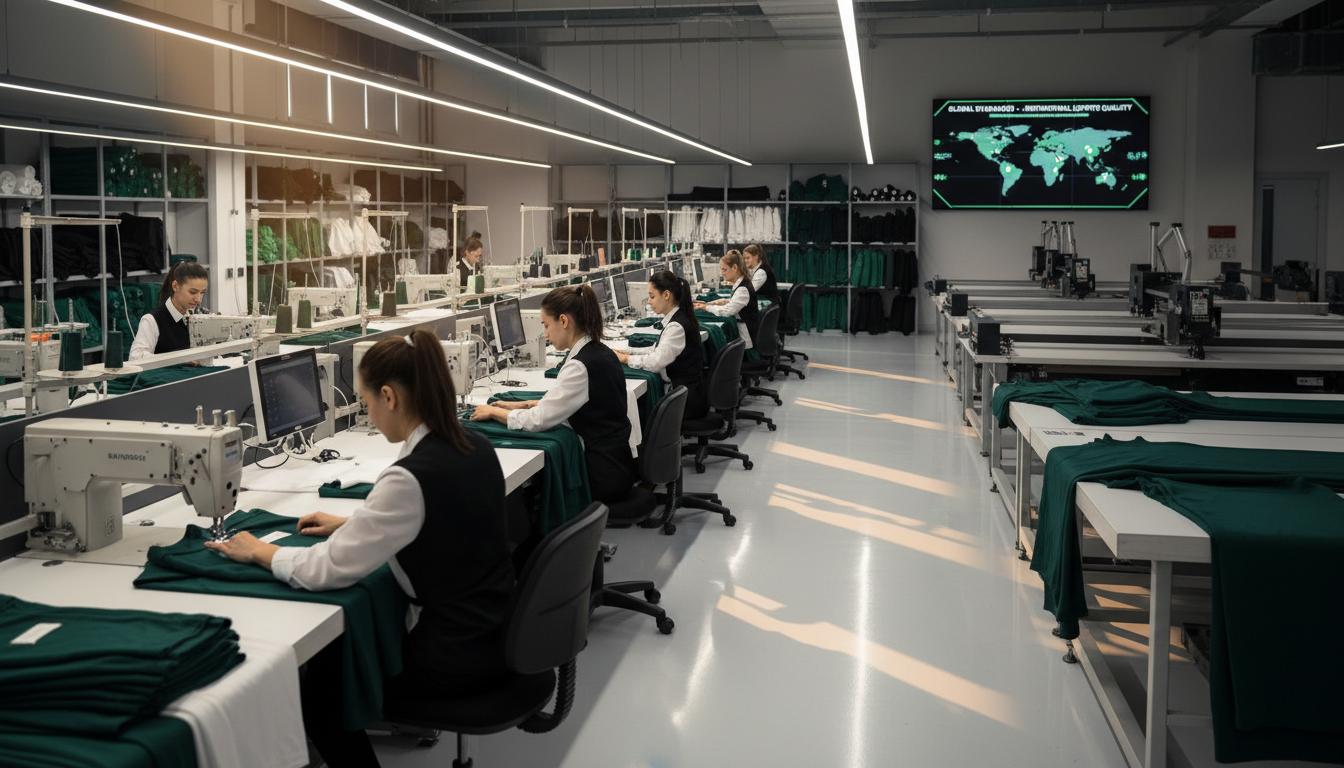 Clothing factory production line comparison Pakistan vs Bangladesh
