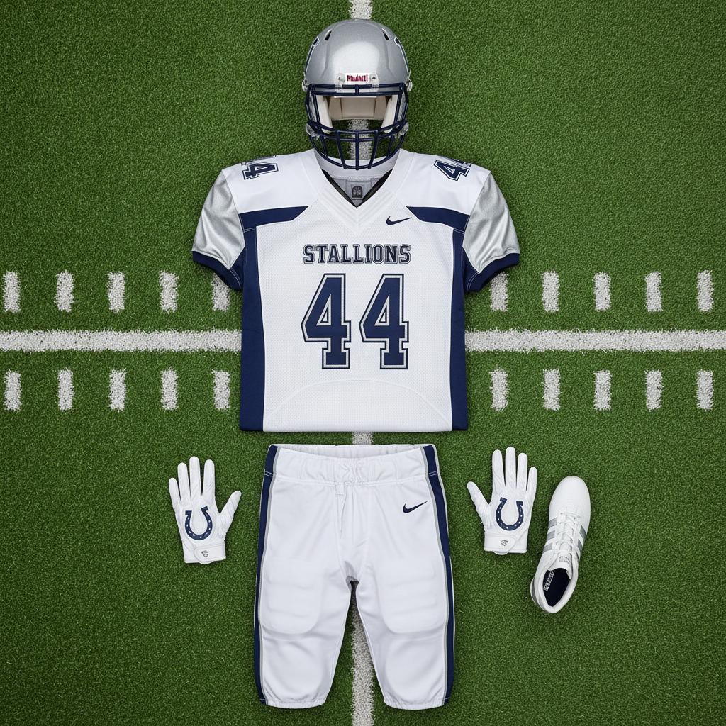 White Stallions Set