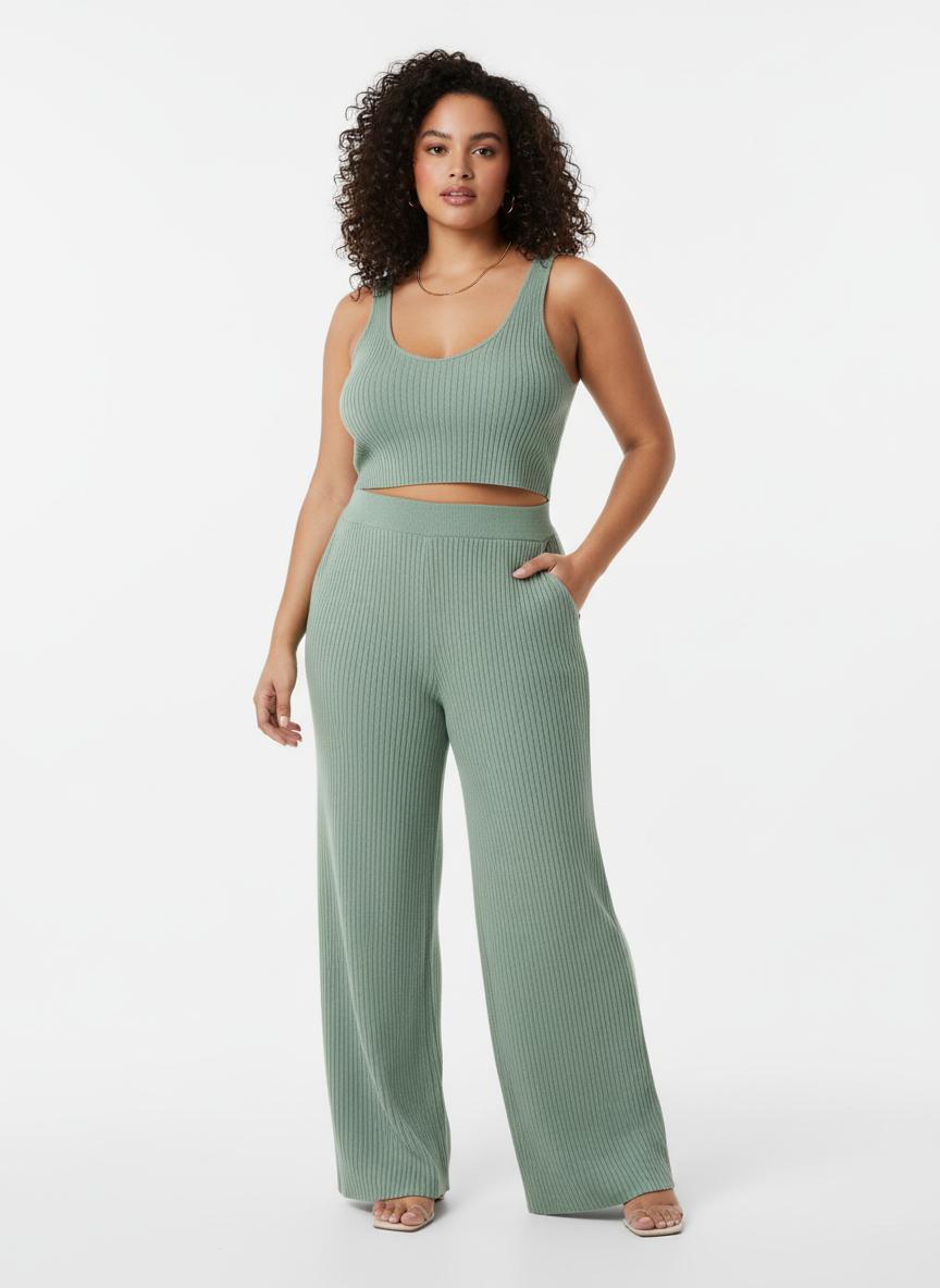 Ribbed Knit Coord