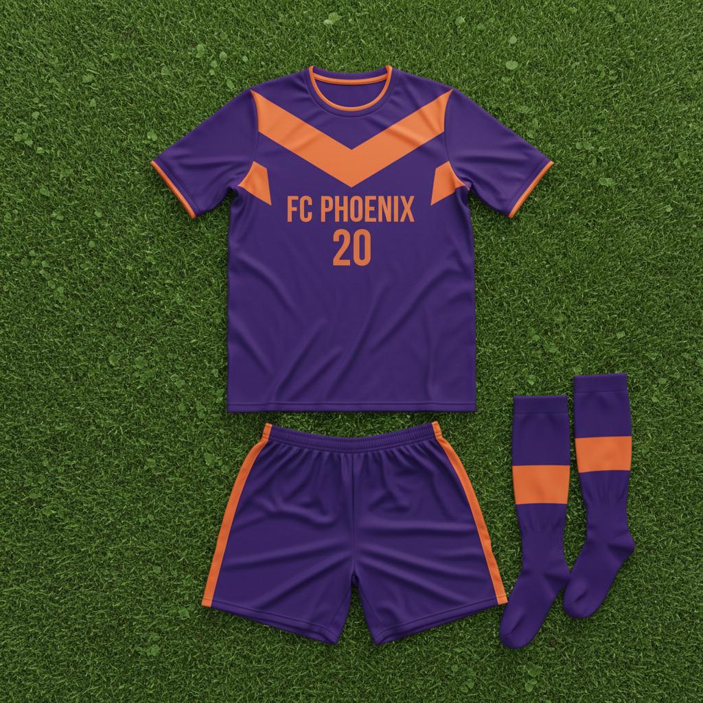 Purple Orange Phoenix